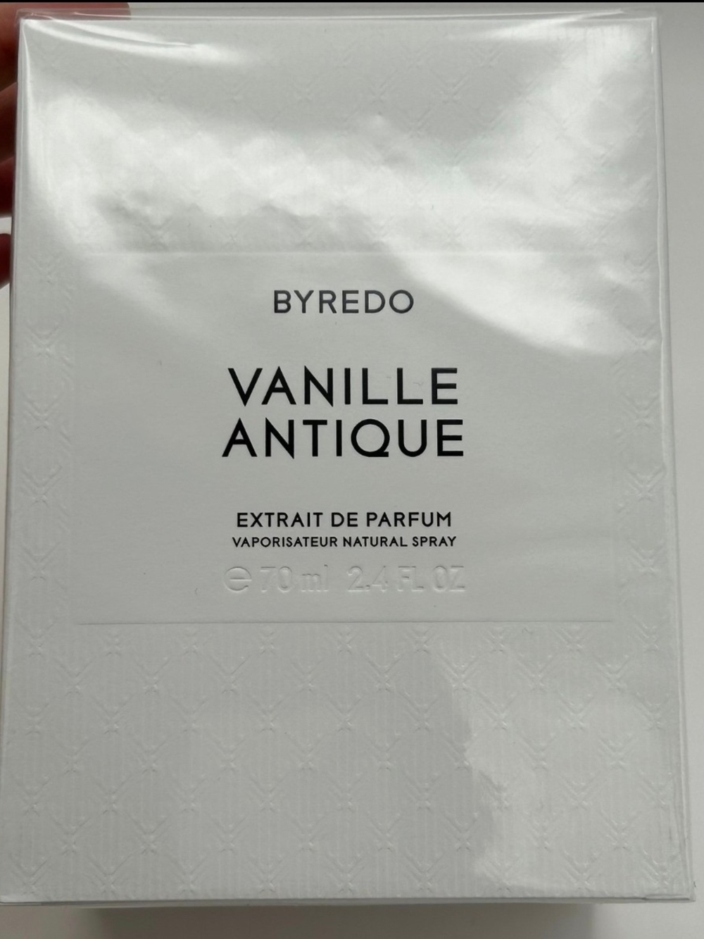 Byredo Vanille Antique Extrait de Parfum 70ml and amouage bundle